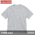 画像1: 5.6oz トライブレンド ビッグシルエットTシャツ [1105] United Athle-ユナイテッドアスレ (1)